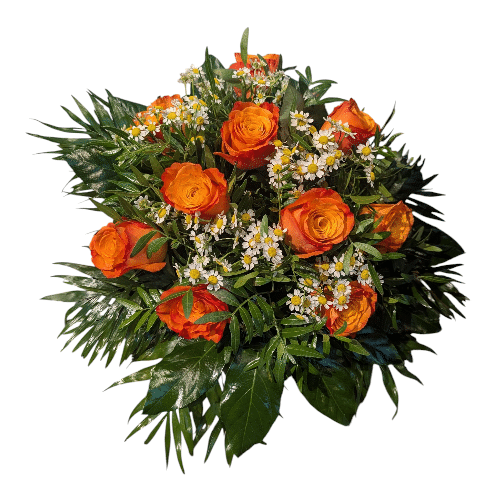 Rosen-Strauß Orange