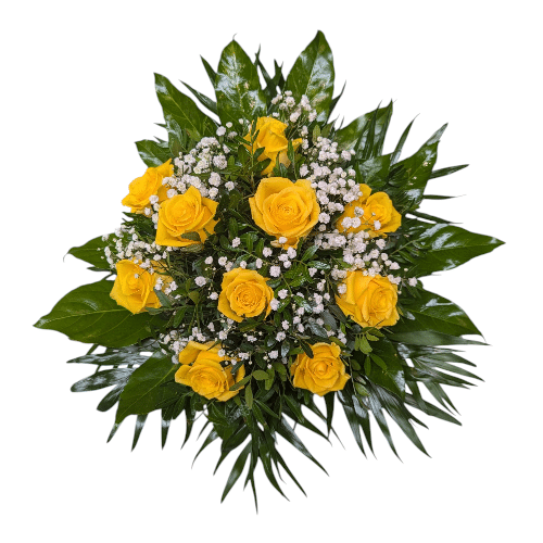 Rosenstrauß Gelb