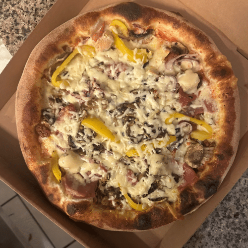 Pizza Dönerfleisch