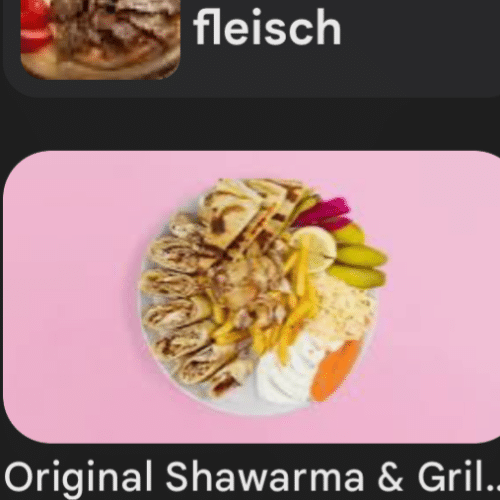 Schawarma Teller