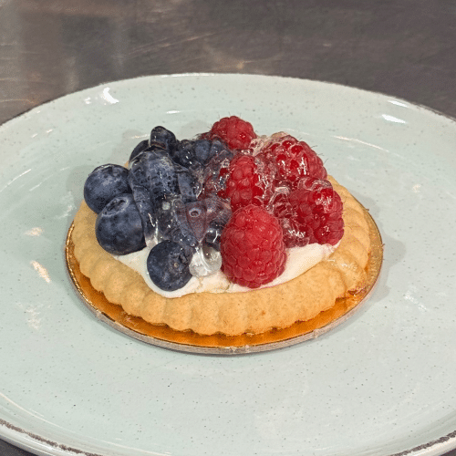 Himbeere/Blaubeere Tartelette