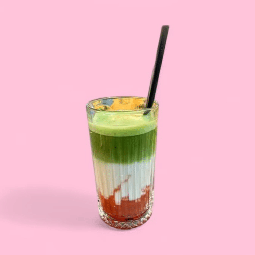 Iced Strawberry Matcha