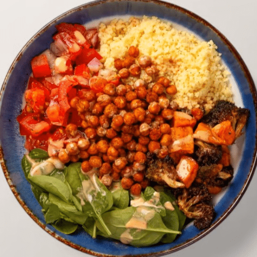Orientalische Bowl (vegan)