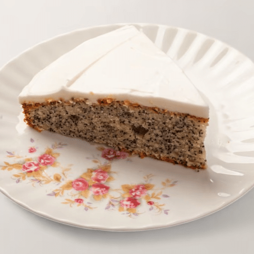 Zitronen-Mohn-Kuchen (vegan)