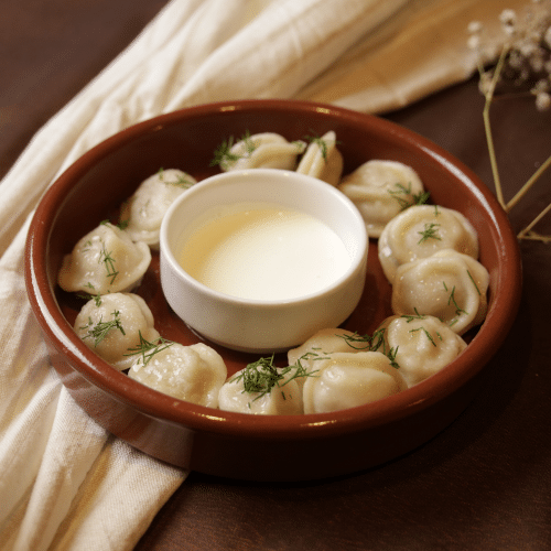 Pelmeni mit Schweine- und Rindfleisch (10 stück)