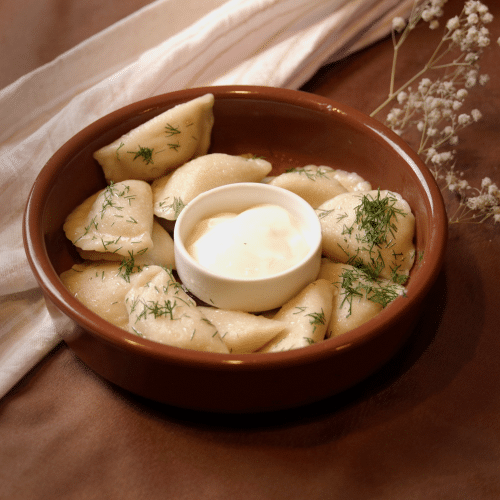 Wareniki mit Kartoffeln (10 Stück)