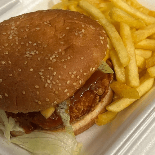 Crispy-Chickenburger