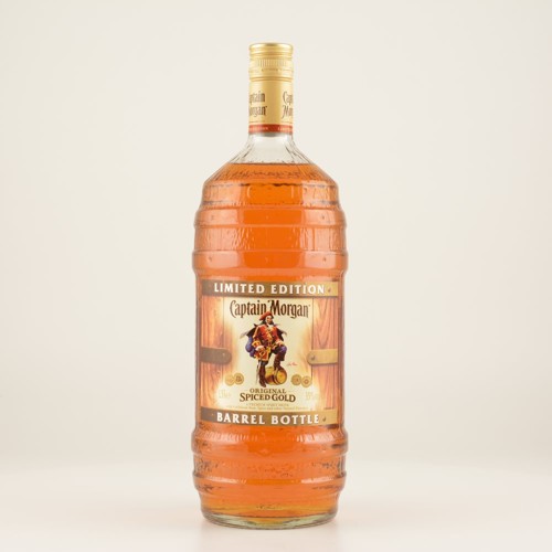 Captain Morgan Original Spiced Gold Fass Flasche 35% 1.5l