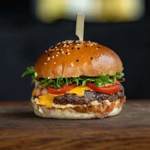 Cheeseburger (Halal)