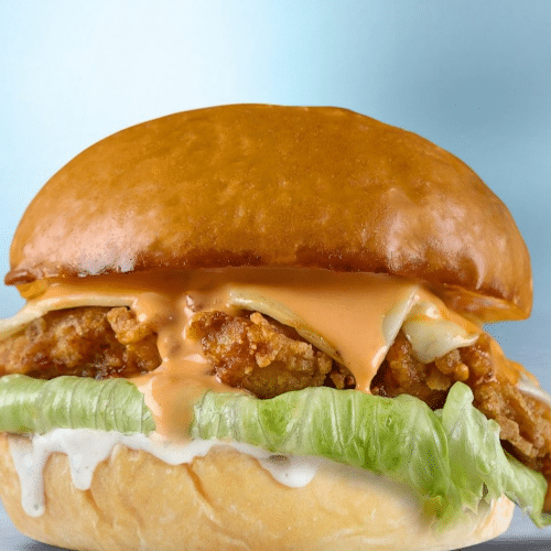 Crunchy Chicken Burger (Halal )