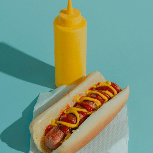 Hotdog Chili (scharf, Halal)