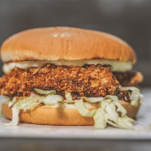 Mega Crispy Burger ( scharf) (Halal)