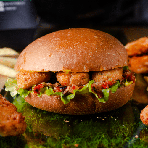 Mega Zinger (scharf) (Halal)