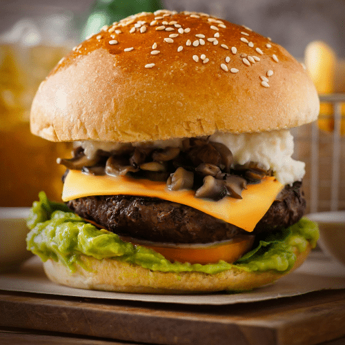 Smashed Beef Burger (Halal)
