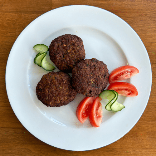 Hausgemachte Frikadelle
