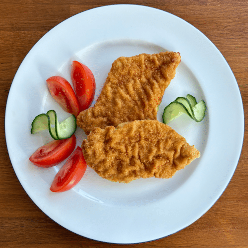 Paniertes Hähnchenschnitzel