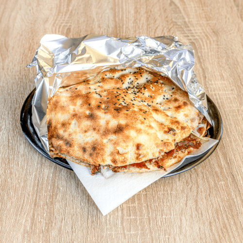 Doppelter Döner im Fladenbrot