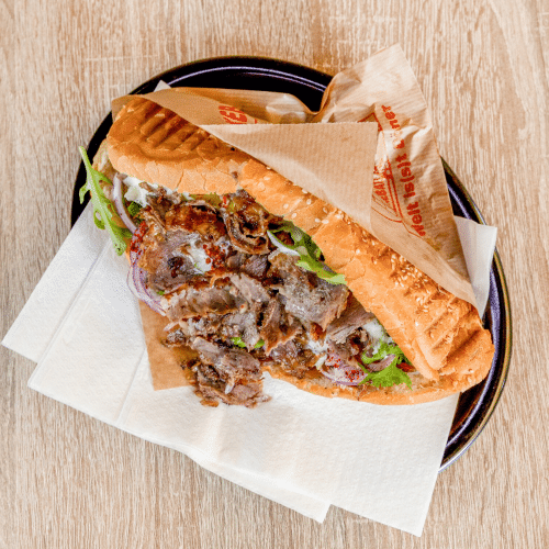 Döner im Fladenbrot