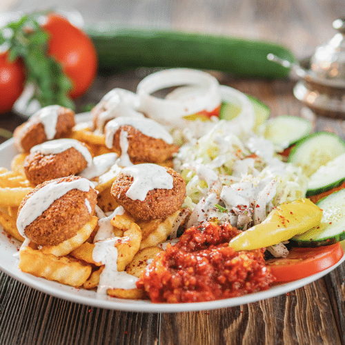 Falafel Teller