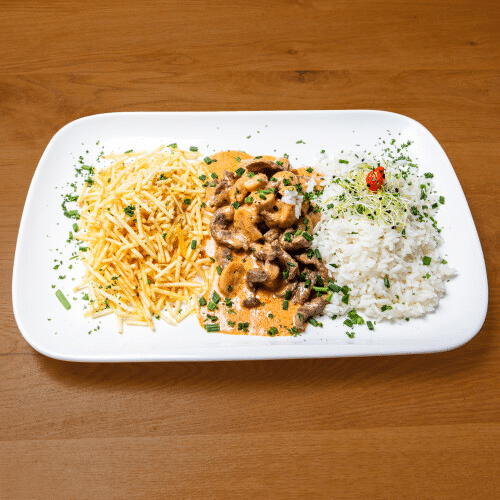 Stroganoff mit Rind