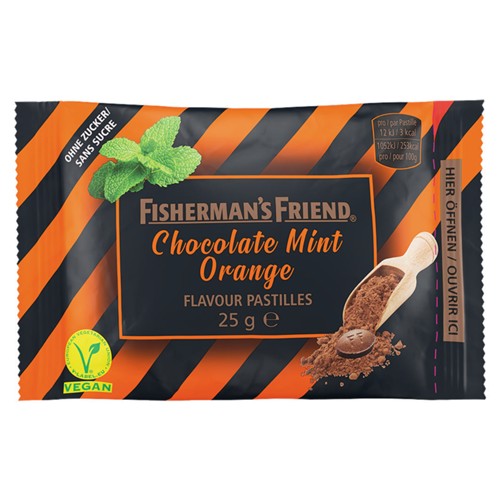 Fisherman's Friend Bonbons Chocolate Mint Orange 30g