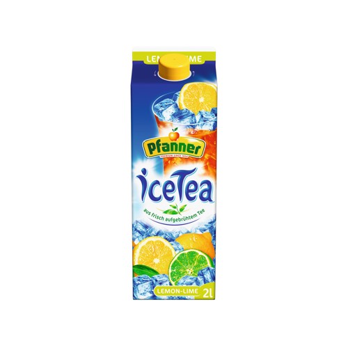Pfanner IceTea Lemon Lime 2.0l
