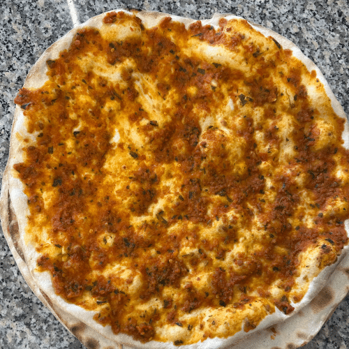 Big Lahmacun mit Dönerfleisch