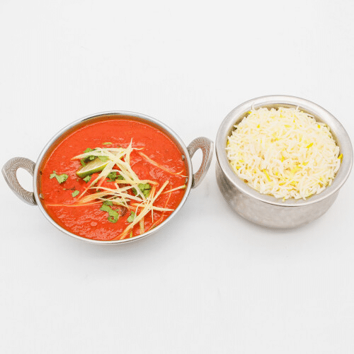 Chicken Madras (scharf)