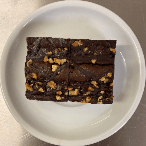 Brownie mit Walnuss