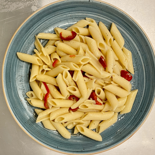 Pasta Aioli (scharf)