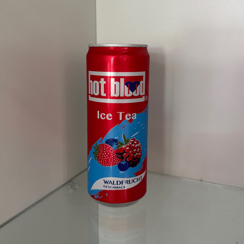 Hot Blood Energy Ice Tea Waldfrucht 0.33l (EINWEG)