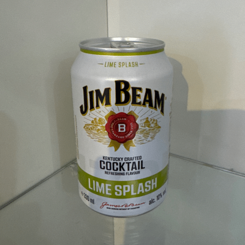 Jim Beam Bourbon Whisky & Lime Splash 0.33l (EINWEG)