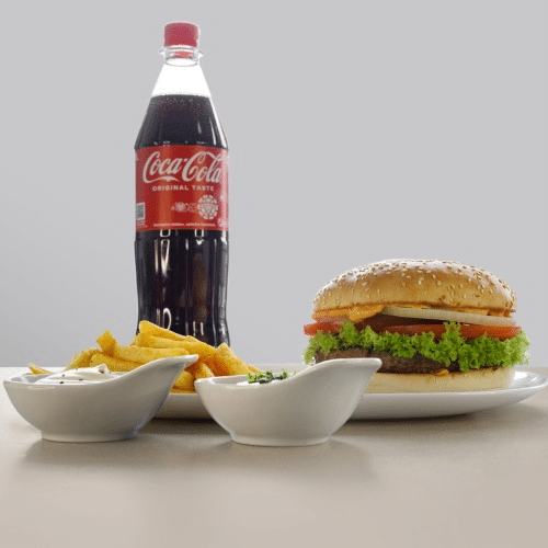 Hamburger Royal Menü