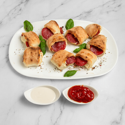 Pizza Rolls Salami-Mozzarella (8 Stück)