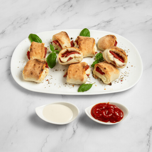 Pizza Rolls Sucuk (8 Stück)