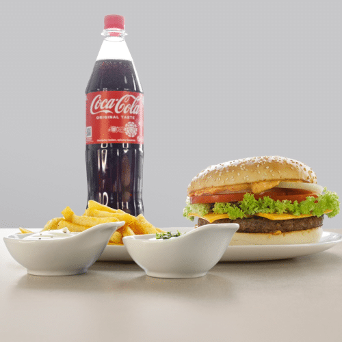 Crispy Chicken Burger Menü