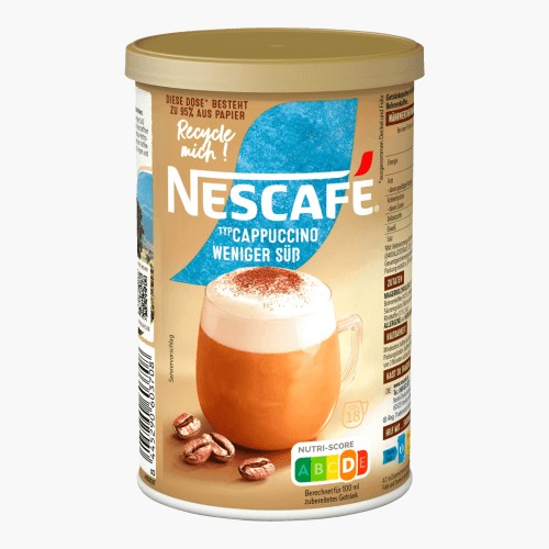 Nescafé Typ Cappuccino Weniger Süß 220g