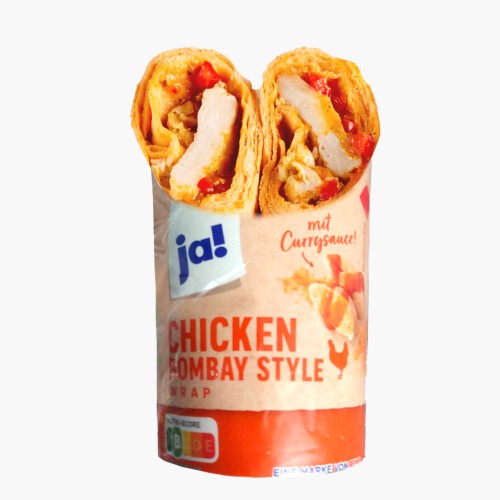 Ja! Wrap Chicken Bombay 190g