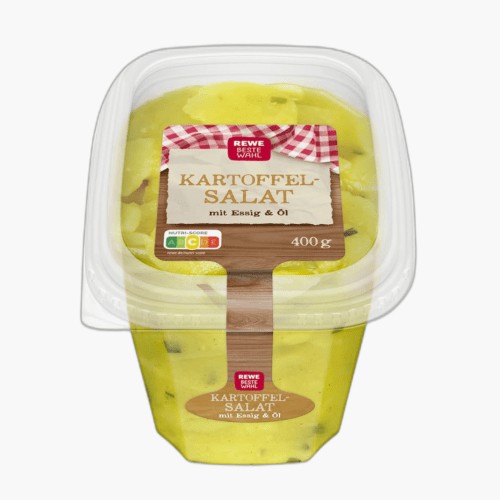 Rewe Beste Wahl Kartoffelsalat mit Essig & Öl 400g