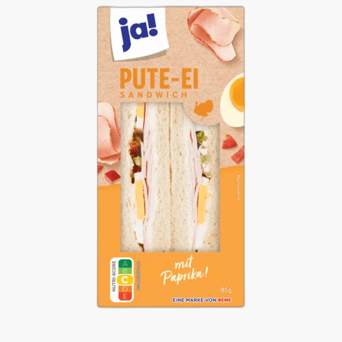Ja! Sandwich Pute-Ei 185g