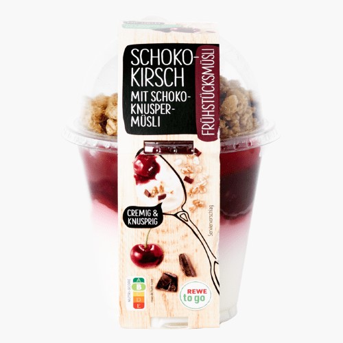 Rewe To Go Frühstücksmüsli Schoko-Kirsch 285g