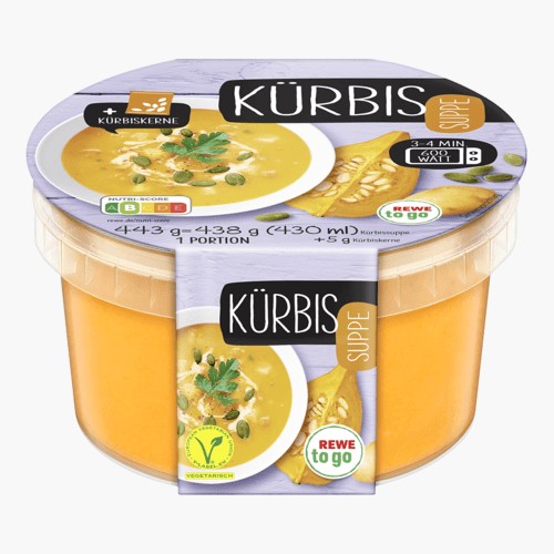 Rewe To Go Suppe Kürbis 430ml