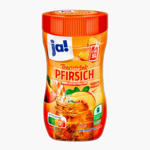Ja! Teegetränk Pfirsich 400g
