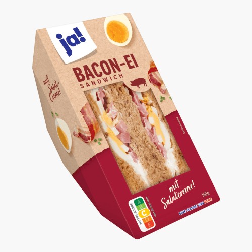 Ja! Bacon-Ei Sandwich 160g