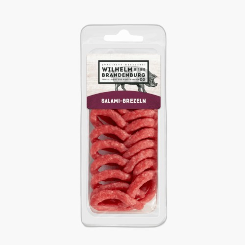 Wilhelm Brandenburg Salami in Brezelform 80g