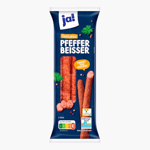 Ja! Delikatess-Pfefferbeißer 300g