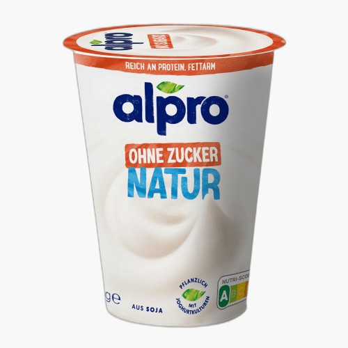 Alpro Soja Joghurtalternative Natur Ungesüßt 400g