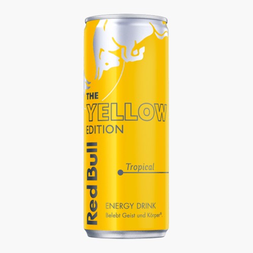 Red Bull Energy Drink Yellow Edition Tropical 0,25l