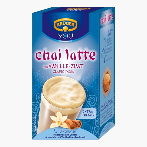 Krüger You Chai Latte Vanille-Zimt Classic India 250g (10 Beutel)