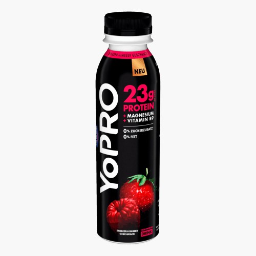 YoPRO High Protein Drink Erdbeer-Himbeer 270g